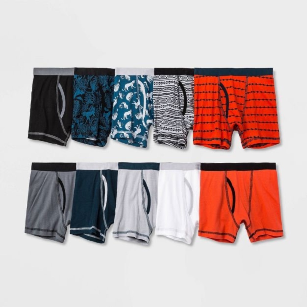 NEW Boys L (12/14) Boxer Briefs Underwear